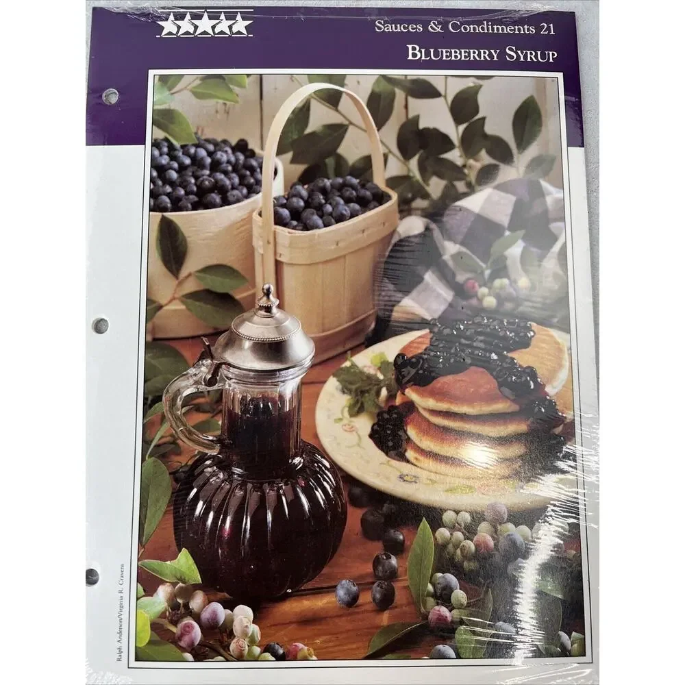 Vintage Southern Living Five Star Recipe Inserts Sauces & Condiments 21‎ Wrapped